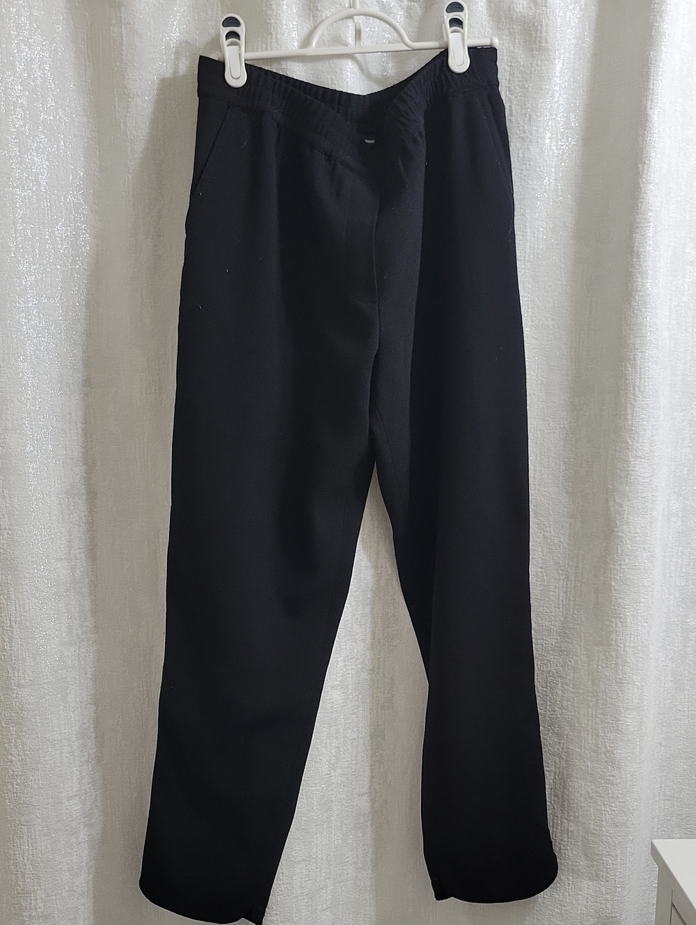 Club Monaco Womens Black Casual Pants - Classic Straight Fit